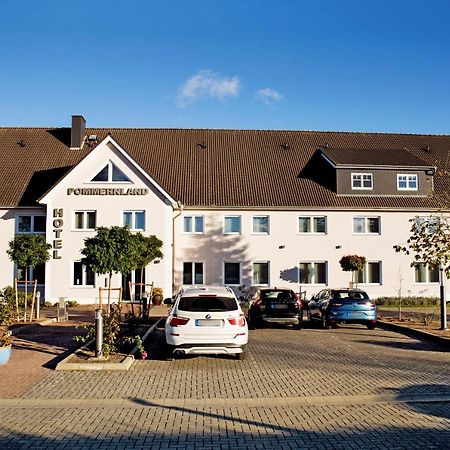 Hotel Pommernland Anklam Esterno foto
