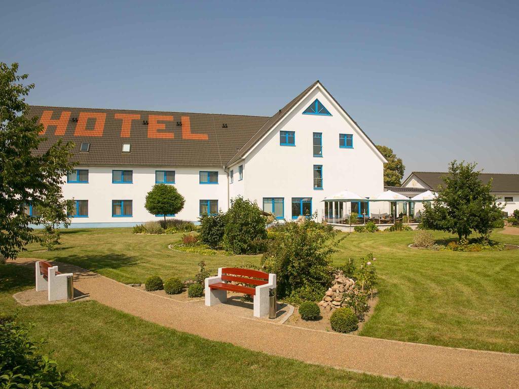 Hotel Pommernland Anklam Esterno foto