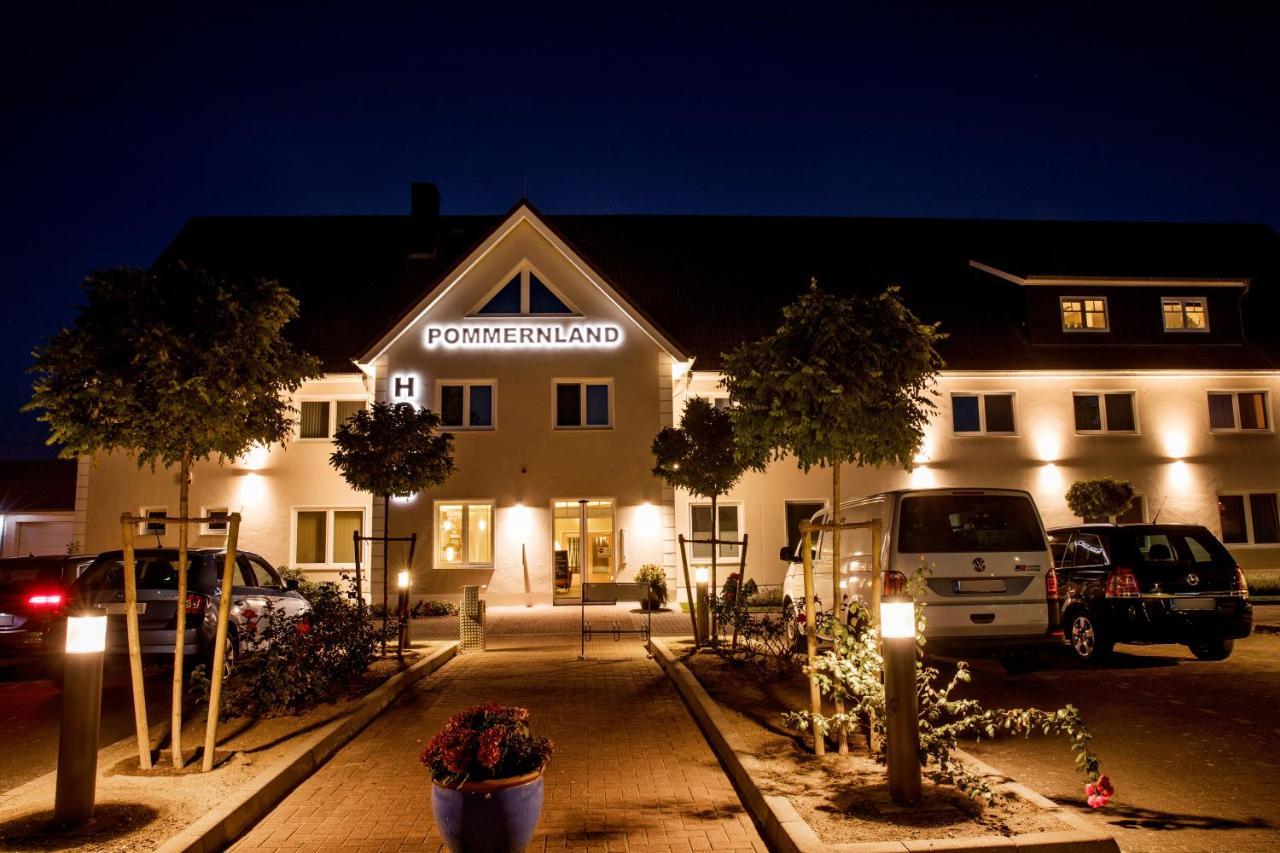 Hotel Pommernland Anklam Esterno foto