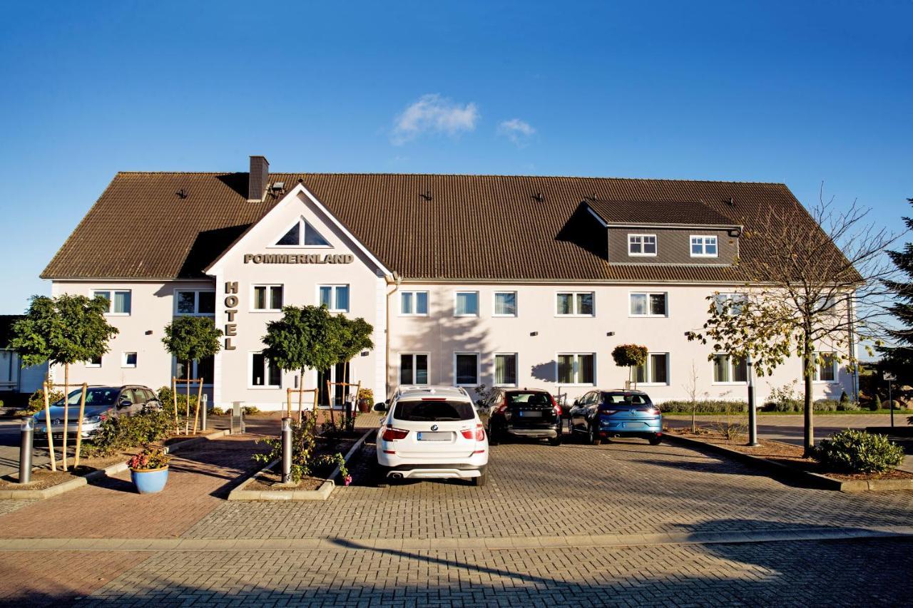 Hotel Pommernland Anklam Esterno foto